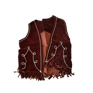 Halloween Costume Wild West Vest and Skirt Girl Size 9-10